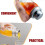 Set van 3 stalen Mason Jar Shaker-dekseldoppen 4