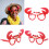 Kunststoff-Krabbenform, umdrehbare Brille,-1Stk 2