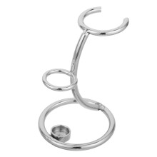Hanging storage shelf for razors, shower rod, hairdressing tool rack, makeup brush container