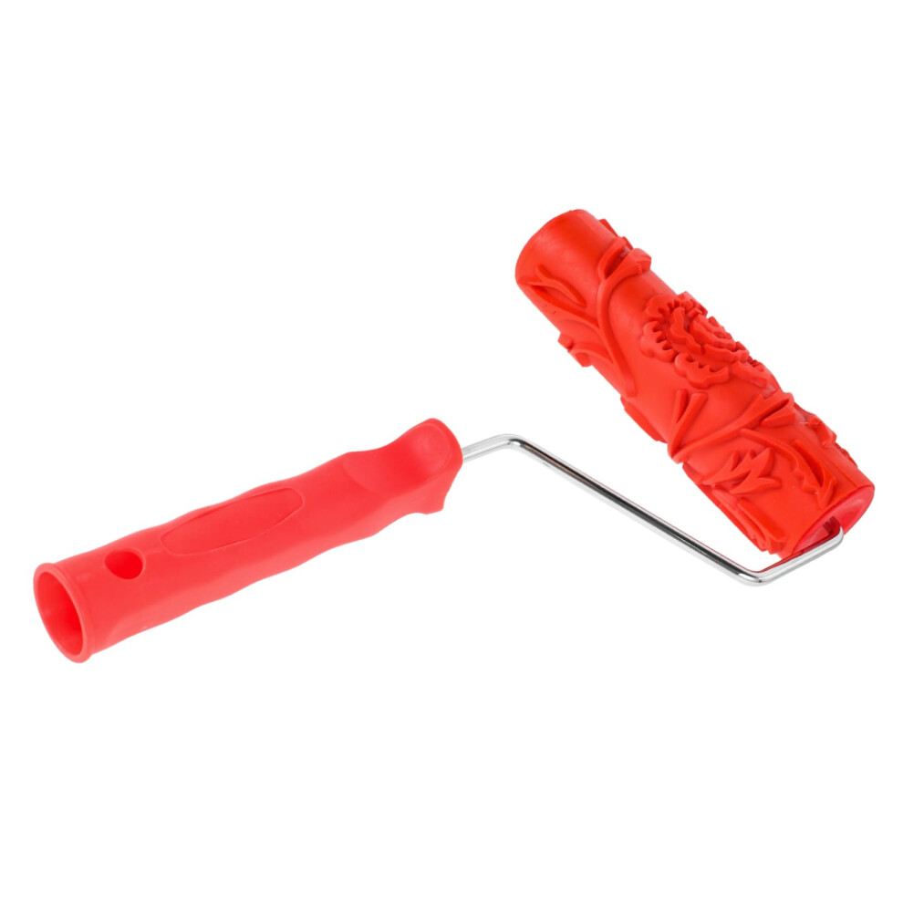Structured Paint Roller With Rose Embossing 9412369948953