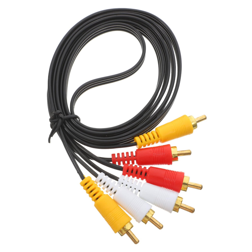 Audio And Video Cables, 3Pair Goldplated Connectors, Fidelity, Compatible With Tv, Dvd, Cd Players 9365049807678