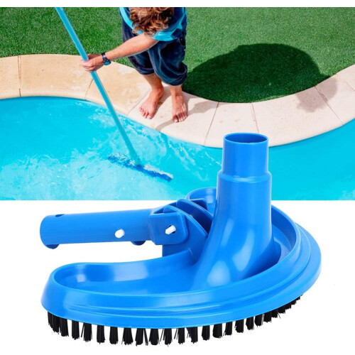 Pool Vacuum Head Flexible Curved Design for Efficient Pool Cleaning Fits 3cm Hose 1
