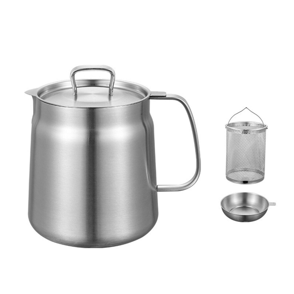 Strong Kitchen Oil Strainer 304 Untarnished Broadmouth For-2L 7751000587826