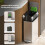 Modern 7L Untarnished Wastebasket Quiet Step-Titanium gray 4
