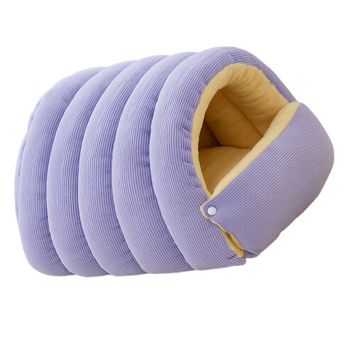 Abri lavable pour chats, couverture-Grande taille Violet clair