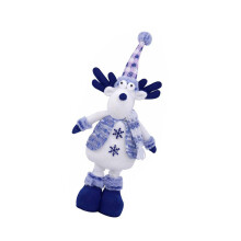 Poupée en peluche de noël à hauteur réglable, décoration-Wapiti