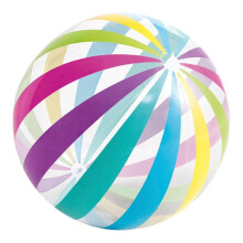 Strandbälle – Inflatable Water Ball PVC Material  Rainbow Beach Balls Colorful Summer Decor