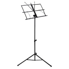 Music stand, Guzheng stand, guitar stand, drum stand, practical for home performance, black.