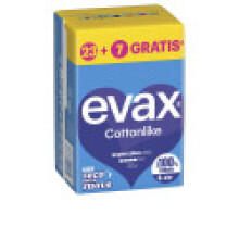 Coussinets EVAX COTTONLIKE super plus wings 30 unités