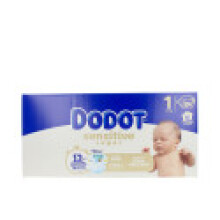 Couches DODOT SENSITIVE RN taille 1 2-5 kg 84 unités