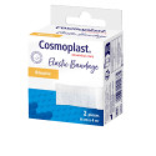 Bandage élastique COSMOPLAST 6x4 cm 2 unités