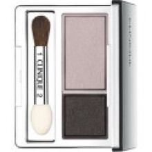 Clinique All About Shadow Duo Eye Shadow Makeup | Safe For Sensitive Eyes | Buildable + Long-Wearing Color | Smooth, Easy Application, Uptown/Downtown