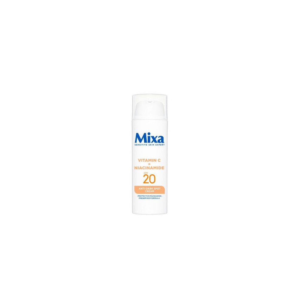 Mixa Dark Spot Correcting Fluid For Sensitive Skin 50Ml Brightening Moisturiser