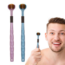 Tripleheaded toothbrush, 3 heads 2x surround Travel accessories for adults