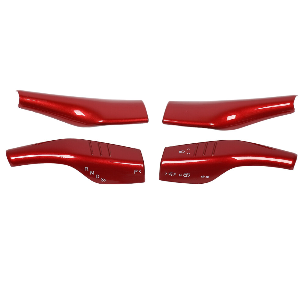 Gear Shifter Cover Real Carbon Fiber Fit Tesla Model 3 Y Interior Decoration Easy-Install Durable Lightweight Scratch Prevention Perfect Matching 9190834237411