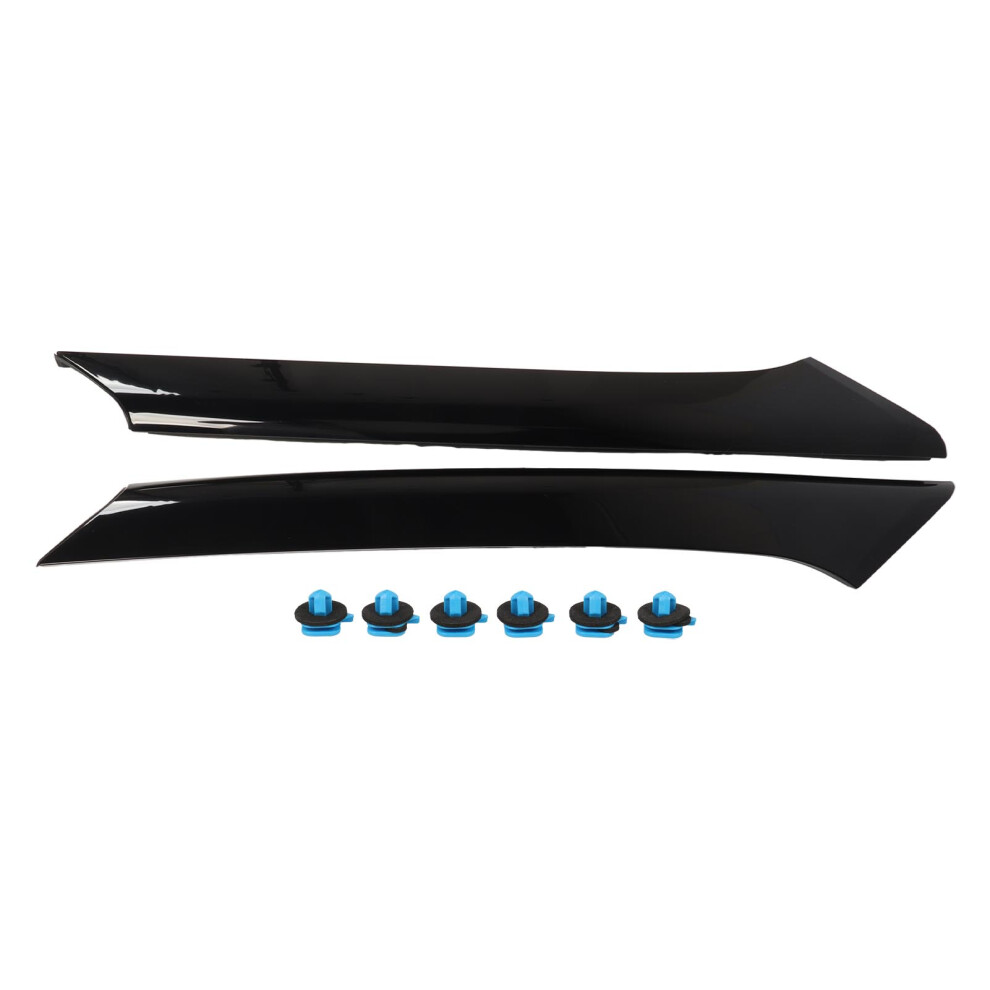 Durable Windshield Trim For Ford Explorer, Sturdy Windshield A Pillar Trim Set Fits 2011-2019 Models Anti Scratch Material Replaces Oem Parts 9190834890081