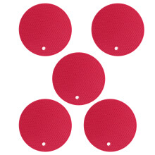 Versatile Kitchen Mats, Heat Resistant Silicone Trivets, Dishwasher Safe Silicone Trivet, Flexible Silicone Pot Holders, Rust Crack And Chip Resistant