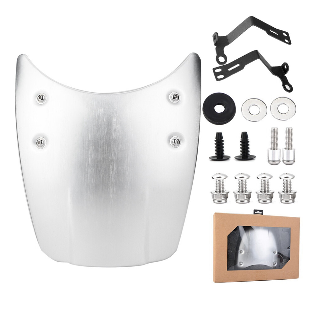 Aluminum Alloy Motorcycle Modified Windshield Eye Catching Modification Accessory For R9t 2014-2017 Motorcycle Windscreen Accessory Maximum Against 9190834464039