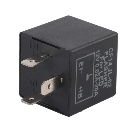 Hyper Flash Fix Plug and Play Stabile Frequenz Elektronisches LED-Blinkerrelais LED-Blinker Hitzefreier Blinker ohne Lastwiderstand