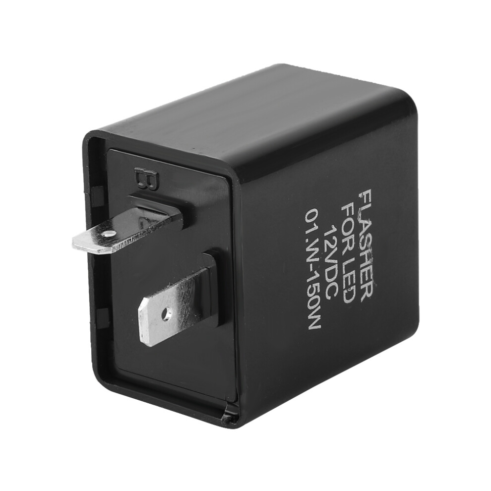 Plug And Play Electronic Flasher Relay Led Compatible Adj Flashing Speed Uni Fit Eliminates Load Resistors Dur Waterproof Abs Turn Signal Relay 9190834464848