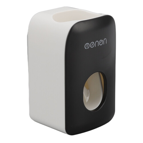 Automatic Toothpaste Squeezer, Wall Mounted Vacuum Technology for Hygienic and Quantitative Dispensing, Self-Adhesive Mounting for Easy Installation W 1
