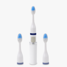 Revolving 360 Toothbrush For Travel Gym, Battery Powered Portable Mini Oral Care Companion