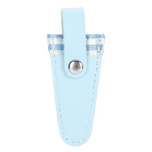Embroidery Scissors Sheath, Color Lattice Scissors Protective Cover with Wear Resistant PU Leather Construction for Sewing Quilting and Needlework
