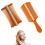 Scale combs, easytoclean lice combs for thick hair, fine teeth, psoriasis, scalp combs for dandruff removal. 1