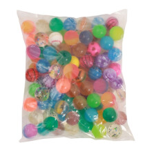 50Pack Rubber Bouncing Balls, Kidcraft Play Set, Stress Relief Toy, Colorful Bounce Balls