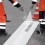 Parking stencil, stripe stencil for parking spaces  Reusable straight foldable stencil 3