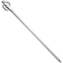 Dog Anchor Spike 360 Rotatable Strongest Dog Anchor for Buckle Out Cable Chain 45cm 45 cm