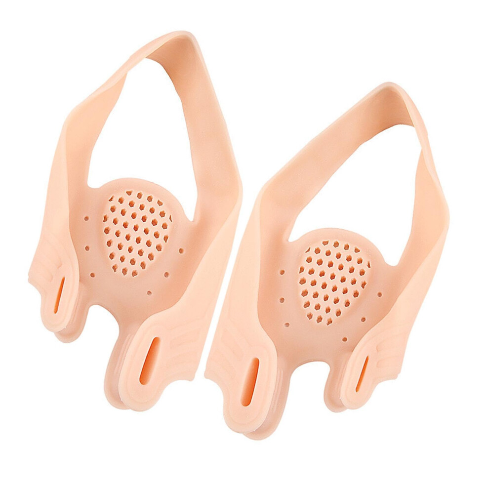 Toe spacers for small toes, toe spreader  Twohole hammer toe corrector