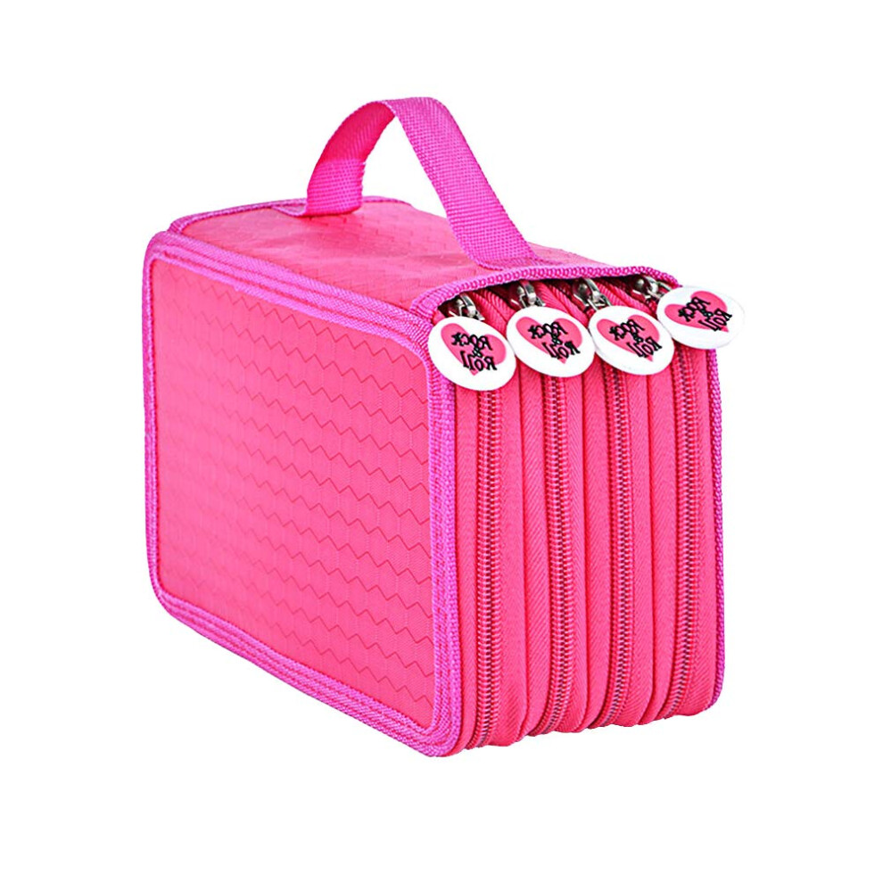 Oxford Multi Layer for 72 Pencils Make Up Brush Bag Pencil Organizer Pen Pencil Bag Stationary Pencil Case with