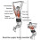 Pullup bars, wallmounted horizontal bar, height adjustable, load capacity 200 kg, white. 4