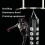Pullup bars, wallmounted horizontal bar, height adjustable, load capacity 200 kg, white. 2