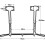 Pullup bars, wallmounted horizontal bar, height adjustable, load capacity 200 kg, white. 5