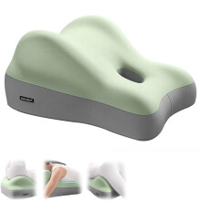 Couples Butt Cushion Recovers After Impact, LowProfile Design, Modern Style (Grey Green)