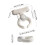 Baby Shower Stand, Adjustable Standing Bath Insert  Foldable Bath Accessories for Toddlers 4