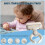 Baby Shower Stand, Adjustable Standing Bath Insert  Foldable Bath Accessories for Toddlers 2