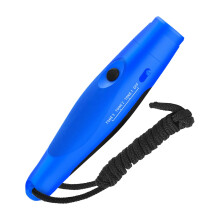 Electronic Dog Whistle, THREE Levels Portable Referee Whistle for Outdoor Dog Training Blue