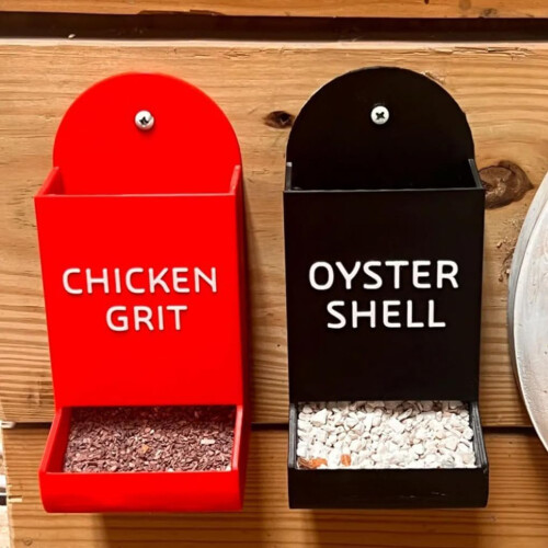 3D Printed Feeder For Farm Environment And Home Use ABS Material Distribution Feeding Box 1