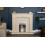 Adam Adam Cotswold Fireplace Stone Effect + Helios Electric Fire Brushed Steel, 48" 7