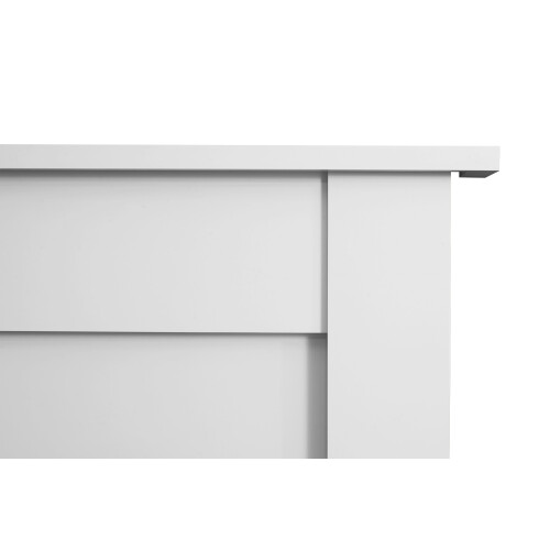 Adam Adam Sutton Fireplace in Pure White, 43 Inch 2
