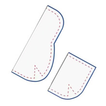 Beginner Friendly Quilting Template Set for Customes Fabric-M