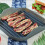 Plaque de cuisson Flexible en Silicone pour Bacons,-Noir 2