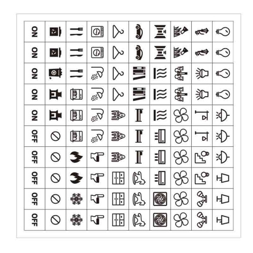 Switchs Panel Sticker Switchs Panel Label Decal Light Switchs