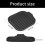 Plaque de cuisson Flexible en Silicone pour Bacons,-Noir 3