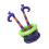 Plastic Ice Buckets Halloween Candy Bowl Witch-Witch ice bucket 1