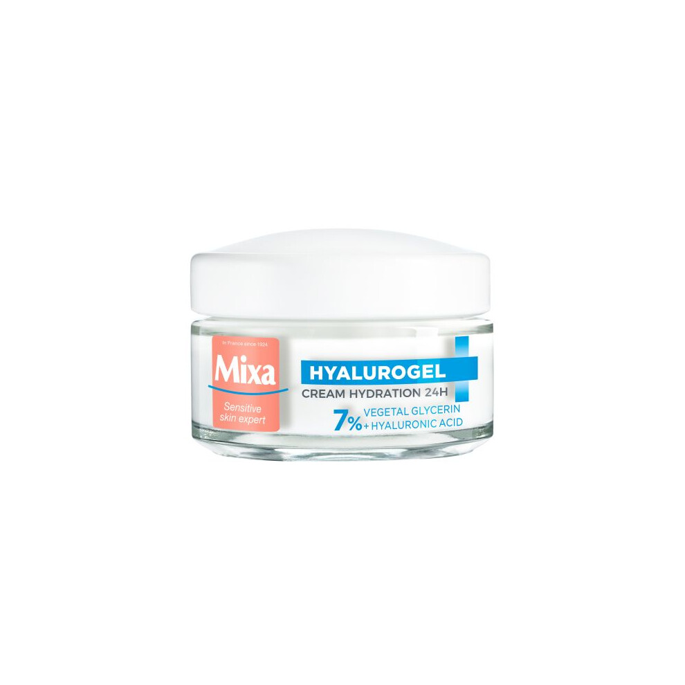 Mixa Light Hyalurogel 50Ml Intensive Hydration Gel For Sensitive, Normal & Dehydrated Skin
