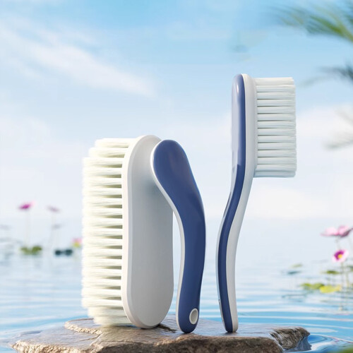 Multi functional shoe brush, home shoe washing brush,-Orange L 2